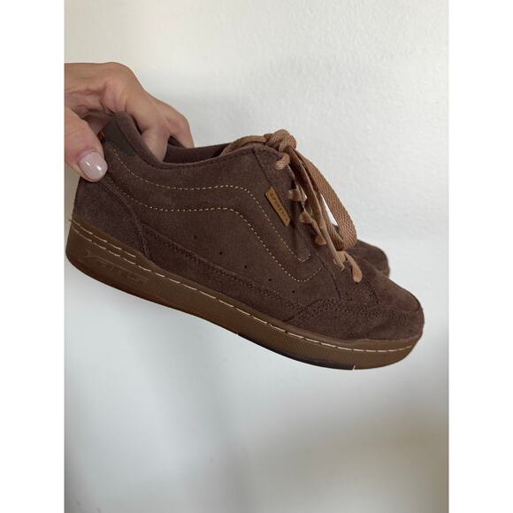 Vans Vintage Snooka Padded Tongue Skating Shoe Brown Suede Size Men's 7 - Picture 11 of 13